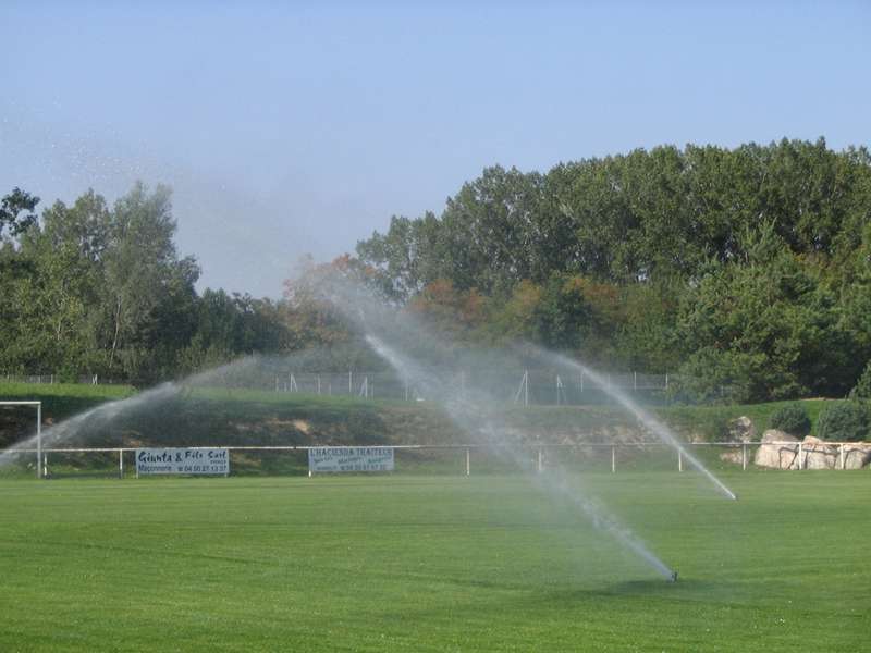 arrosage automatique terrain de football