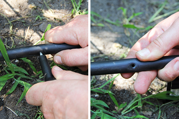 arrosage goutte a goutte fait maison