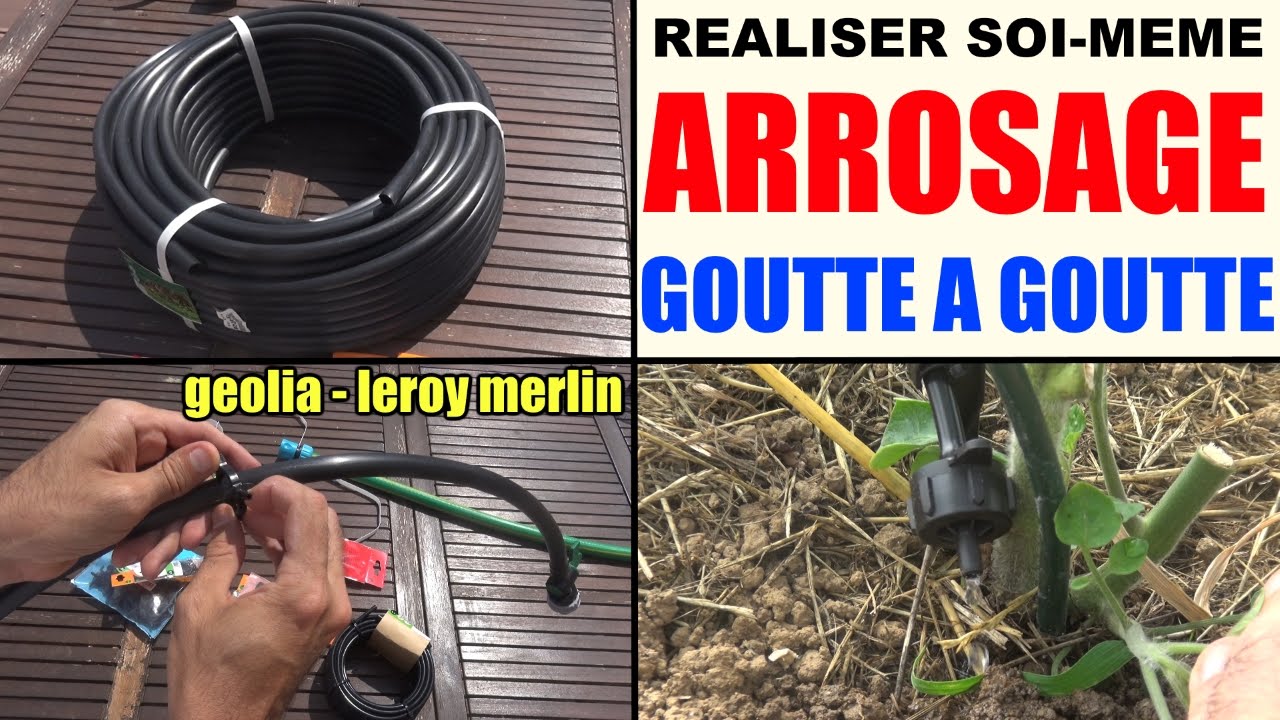 arrosage goutte a goutte mode d'emploi