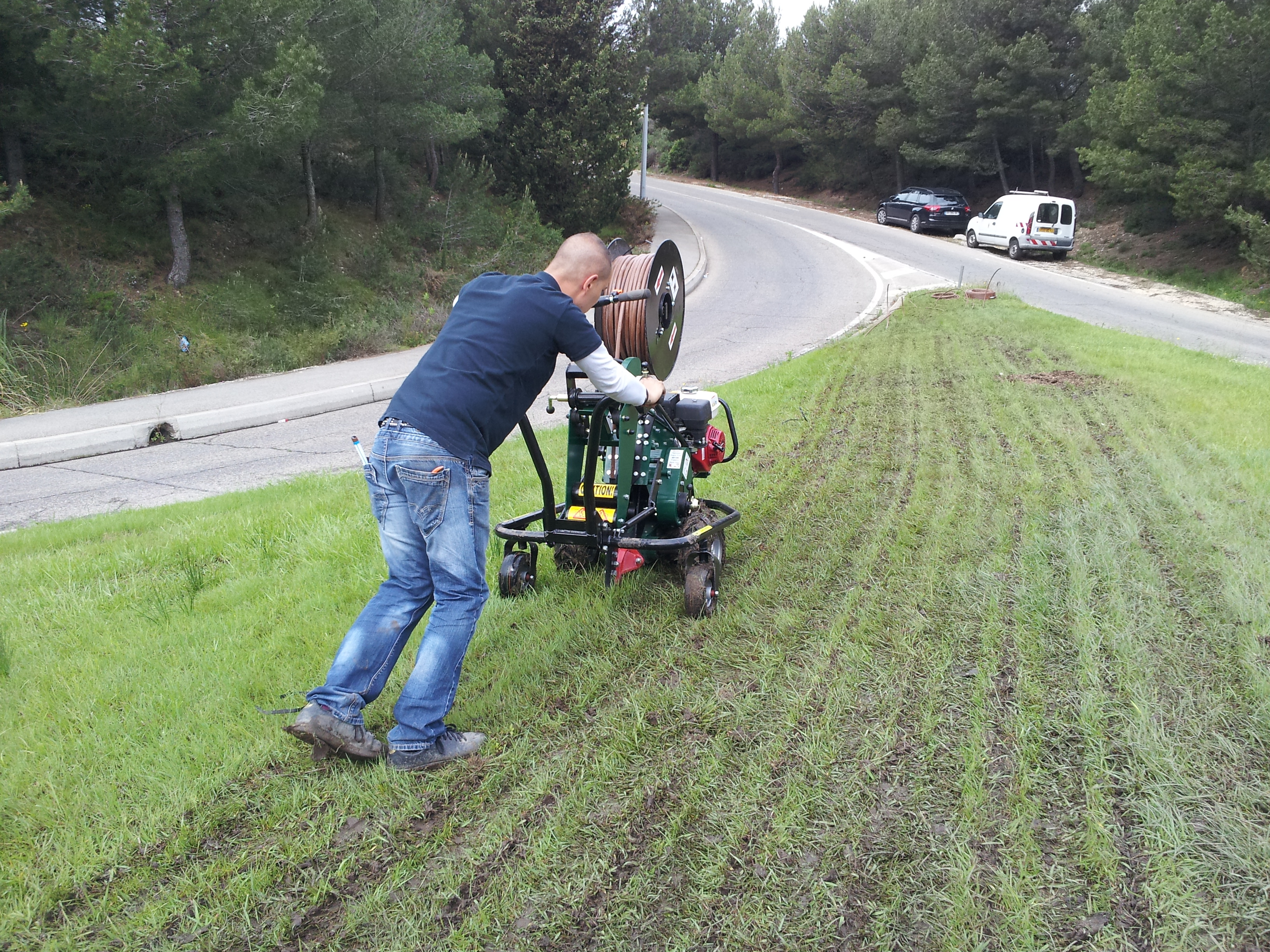 arrosage goutte a goutte salade