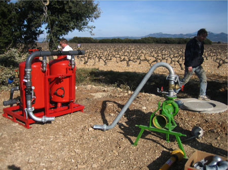 pompe arrosage tracteur