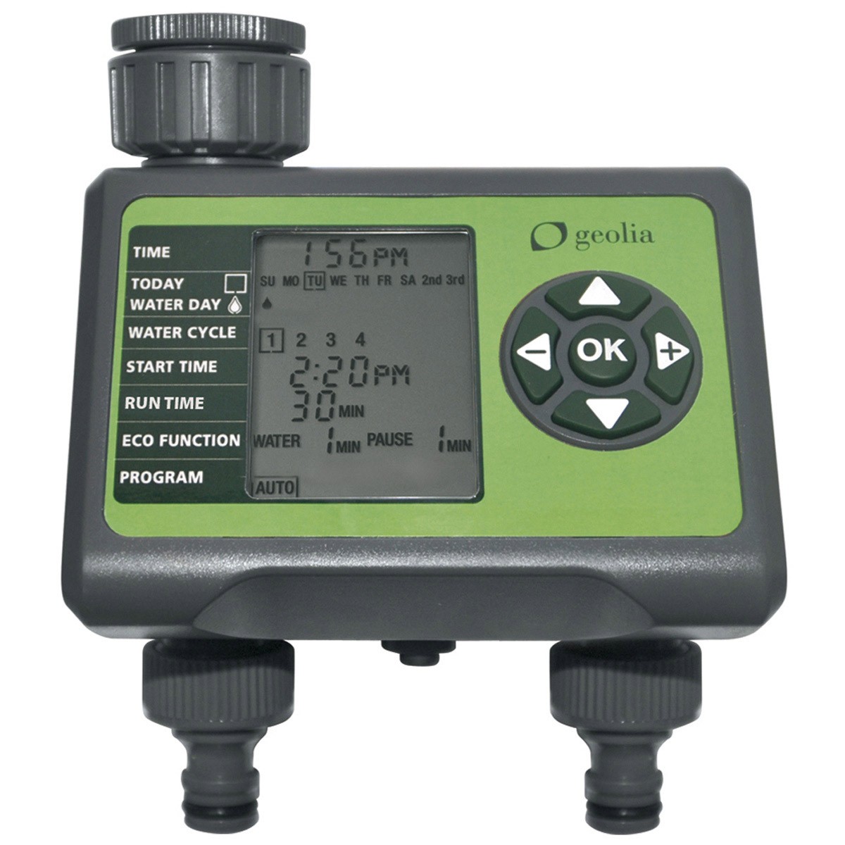 programmateur arrosage geolia