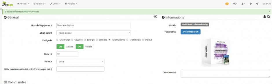 programmateur arrosage jeedom