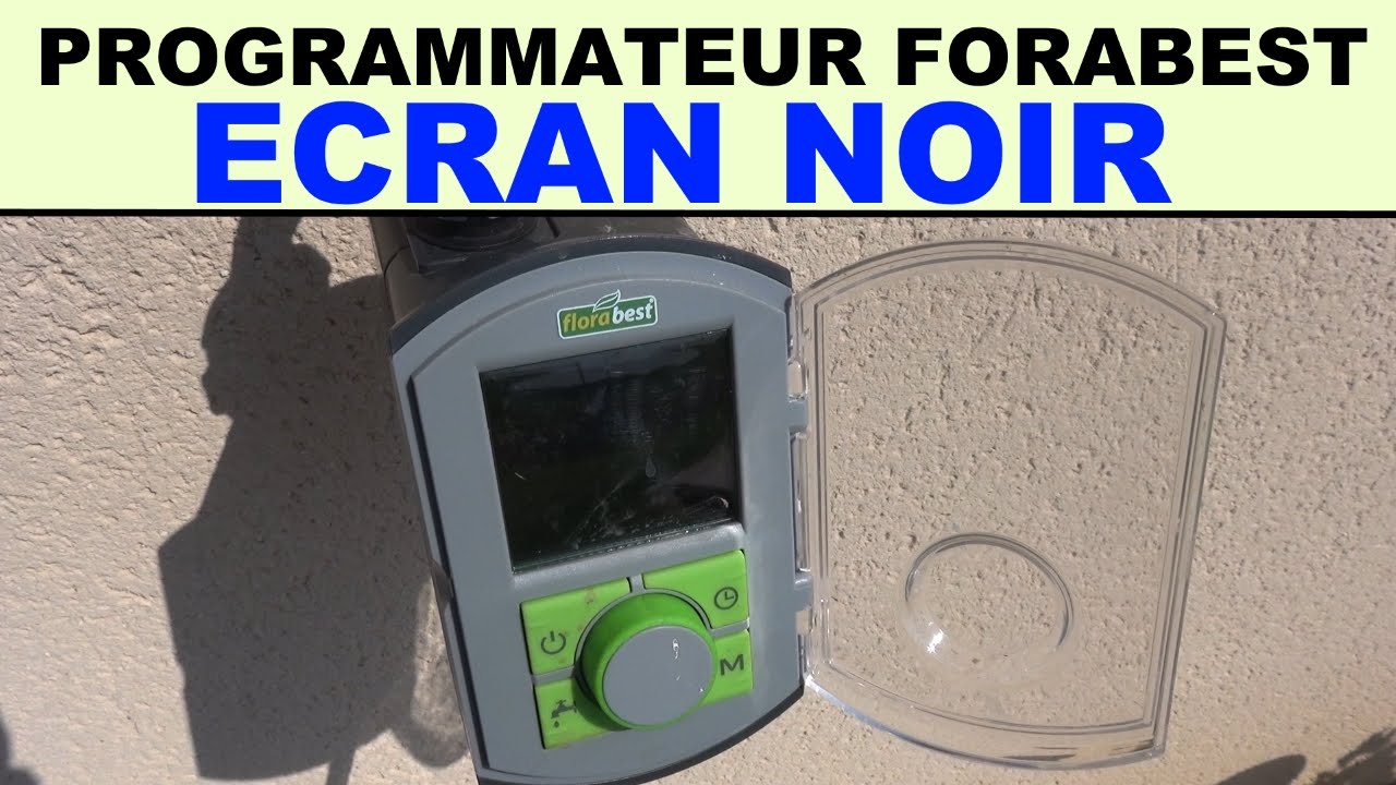 programmateur arrosage probleme