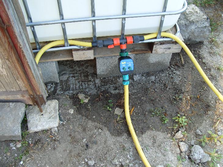 programmateur arrosage sur cuve